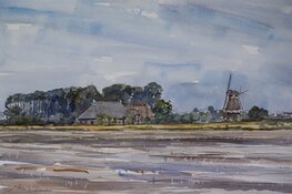 Bûtendyks en binnendyks Schilderijen en aquarellen van Rein Halbersma