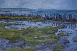 Bûtendyks en binnendyks Schilderijen en aquarellen van Rein Halbersma