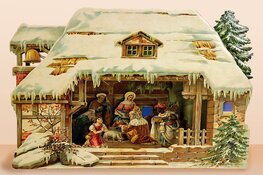 Expositie Kerst in Karton in Museum Dokkum