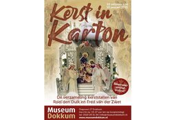 Expositie Kerst in Karton in Museum Dokkum