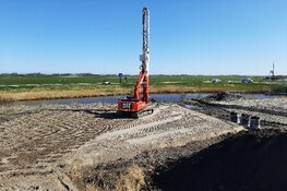 Start bouw Bastion bij Dokkum