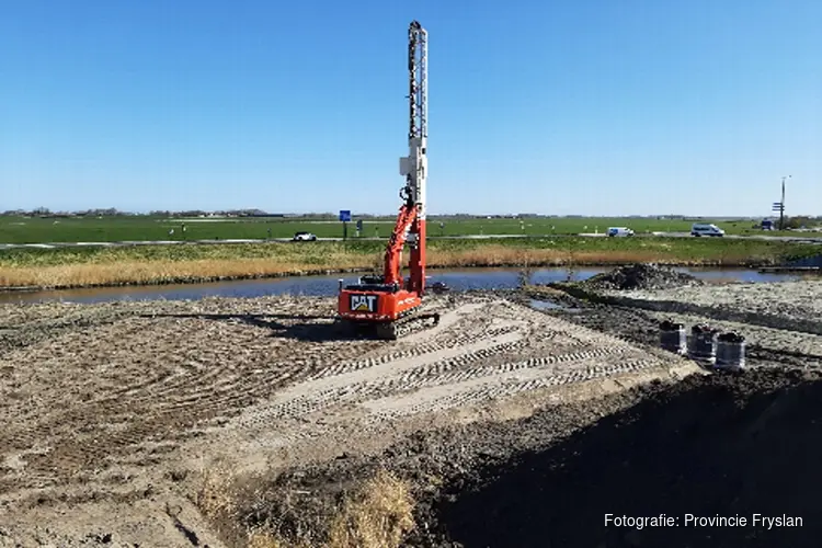 Start bouw Bastion bij Dokkum