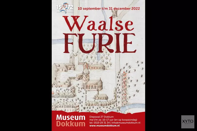 De Waalse Furie tentoongesteld