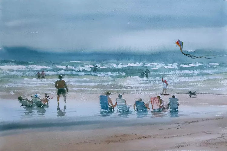 Aquarellen van Sjoerd Jousma