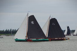 Skûtsje van Leeuwarden wint in Lemmer