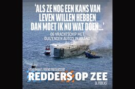 Het verschrikkelijke verhaal van de brand op vrachtschip de Fremantle Highway komt tot leven in de KNRM-podcastserie