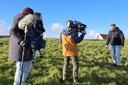 Kazemattenmuseum decor voor TV-opnamen 80 jaar Vrijheid