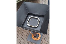 Vuurschaal Anna Maria van Schurman Franeker voor Johannes Postkazerne