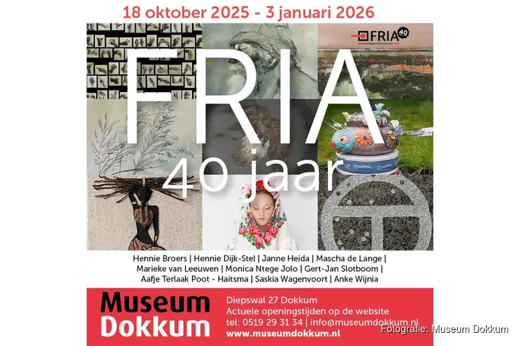 FRIA strijkt neer in Museum Dokkum
