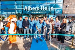 Topdrukte bij vernieuwde Albert Heijn Dokkum