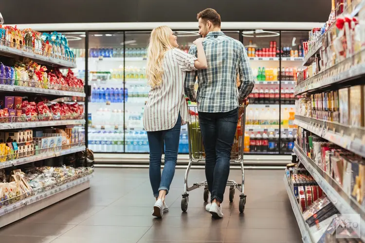 Supermarkten in Dokkum